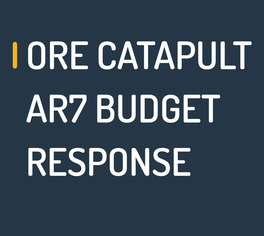 ORE Catapult Response to the AR7 Budget Announcement